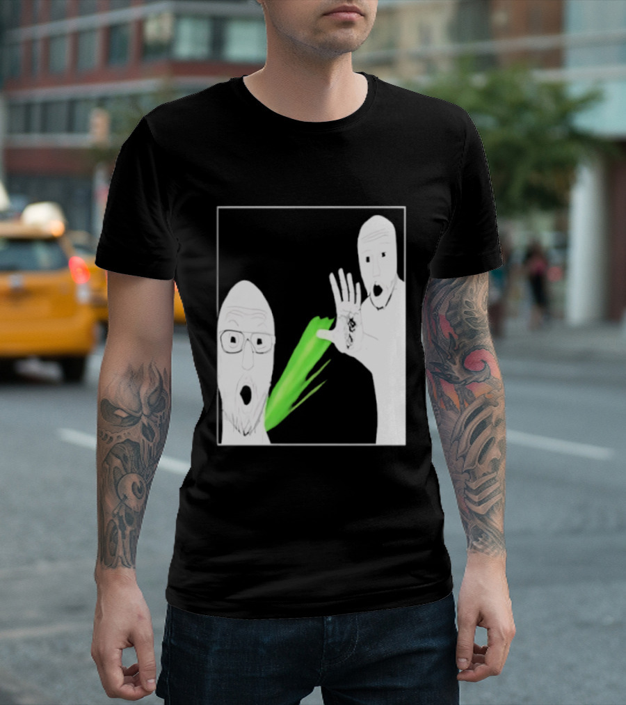 Soyjak Pointing Meme Wholesome Internet Reaction T-Shirt