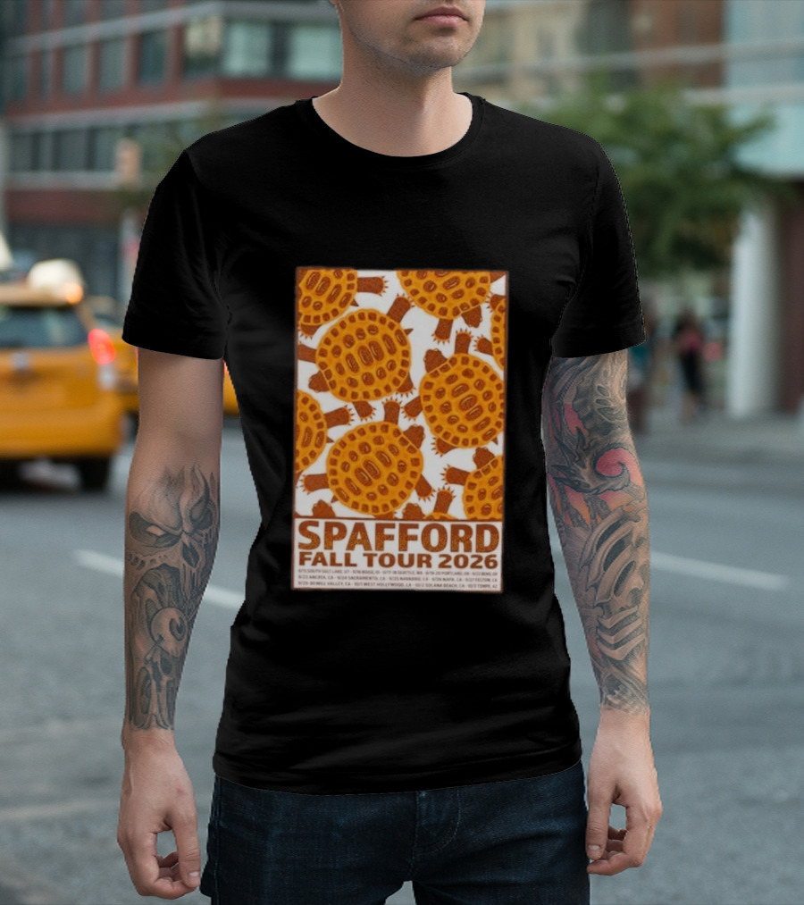 Spafford Fall Tour 2026 Turtles And Tour Dates T-Shirt