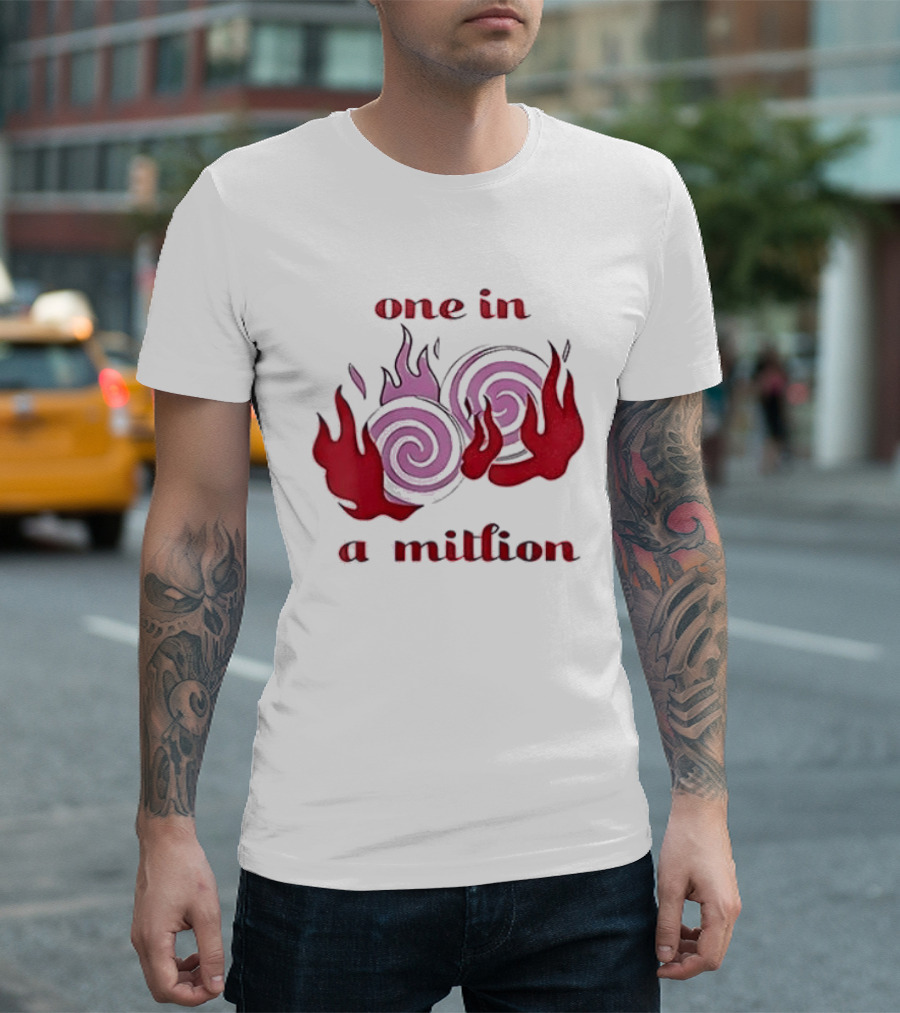 Twice One In A Million Spiral Flames Graphic 10th Anniversary Film And Album T-Shirt