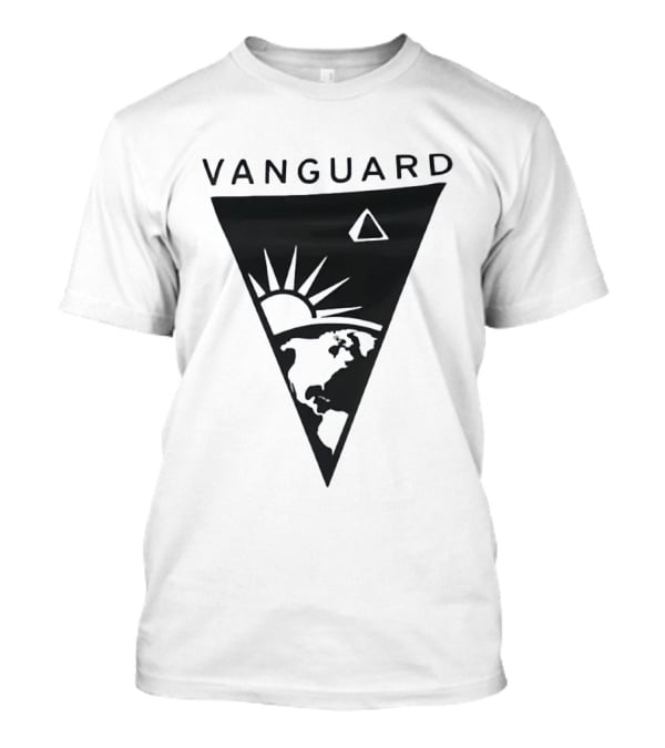 Vanguard Earth Sun Triangle Minimalist Earth Sun T-Shirt