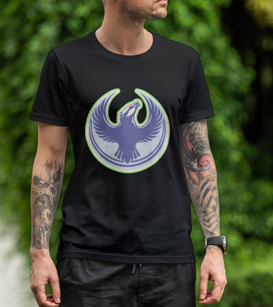Seattle Rebel Alliance Distressed Eagle T-Shirt