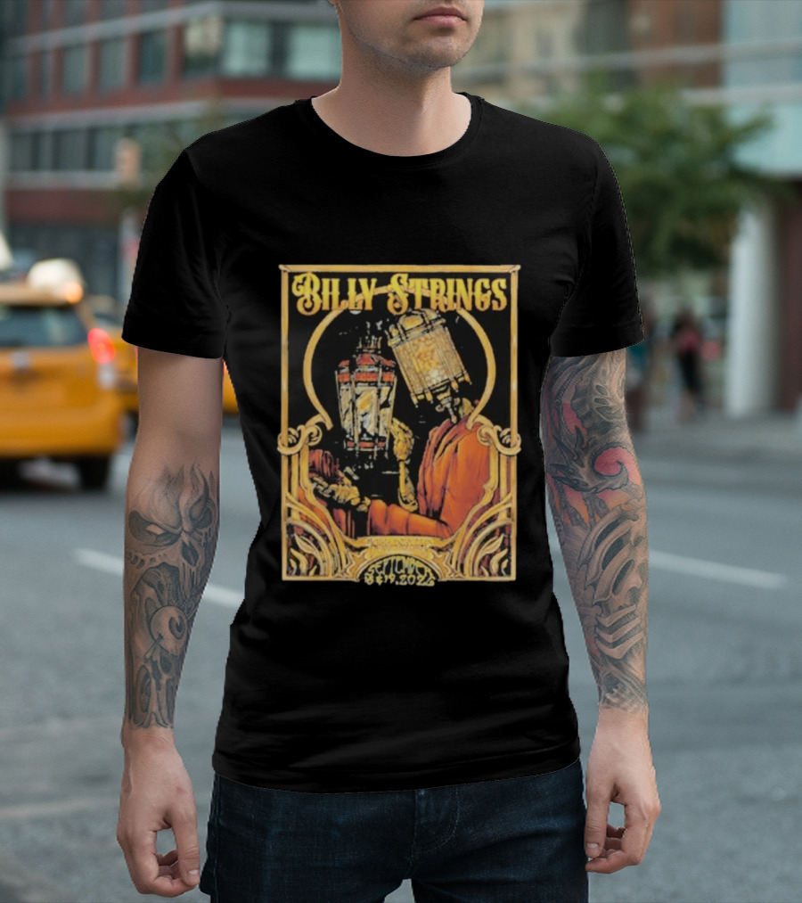 Billy Strings Conscious Alliance Ball Arena Denver September 18 19 2026 T-Shirt