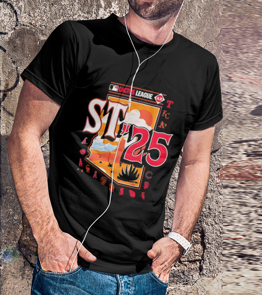 Cactus League 2025 Arizona Spring Training MLB AZ ST'25 T-Shirt