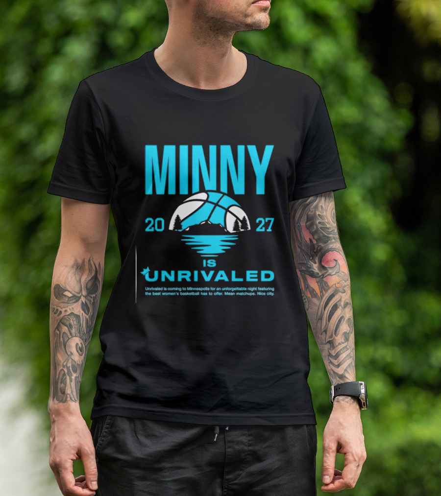 Minny 2027 Unrivaled Basketball Season 3 Bus Tour Event T-Shirt