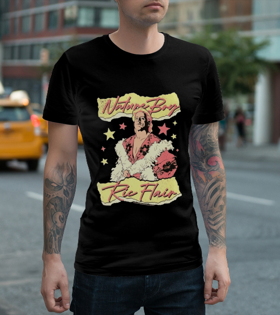 Nature Boy Ric Flair Distressed Vintage Wrestling T-Shirt