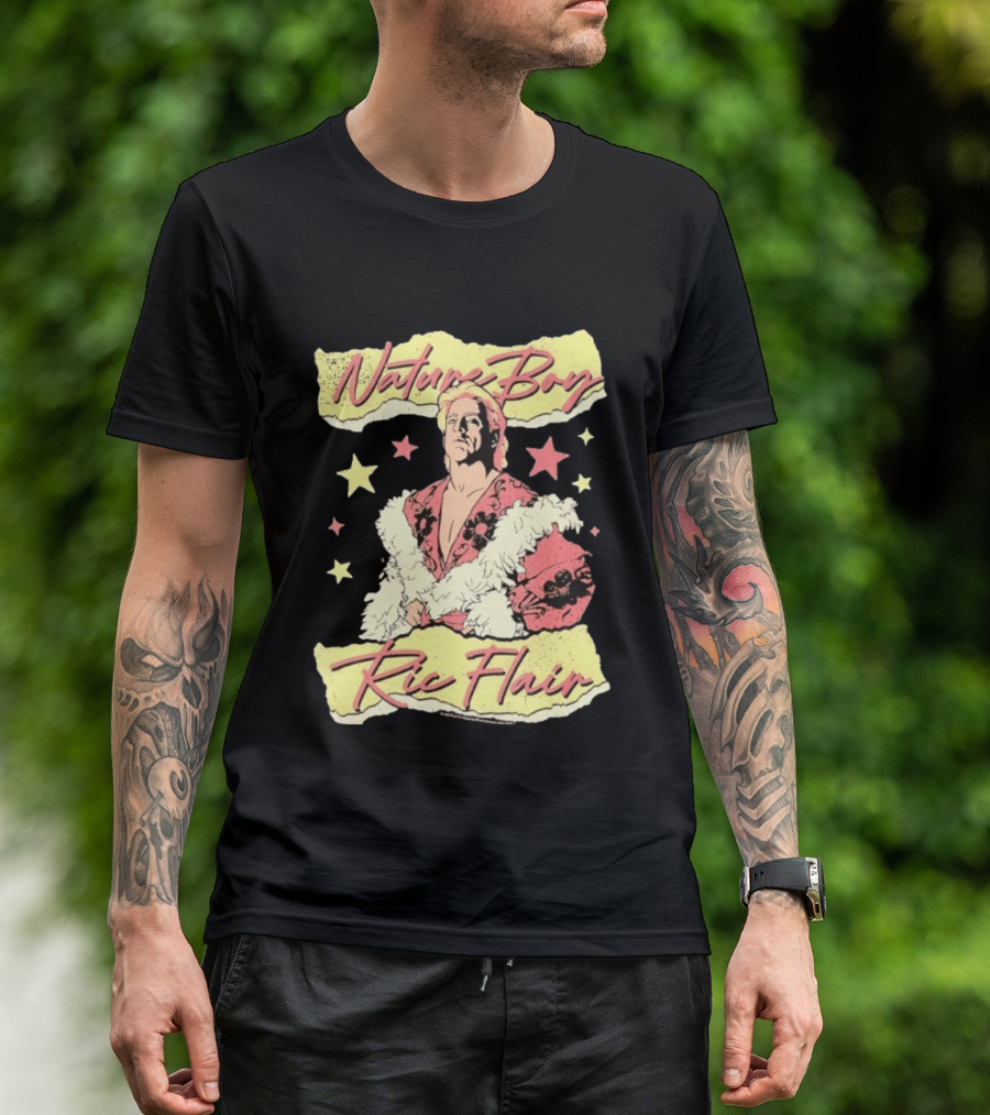 Nature Boy Ric Flair Distressed Vintage Wrestling T-Shirt