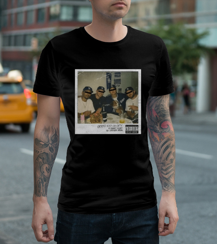Good Kid La City A Short Film By Dodger Nation La Dodgers Baseball Team T-Shirt