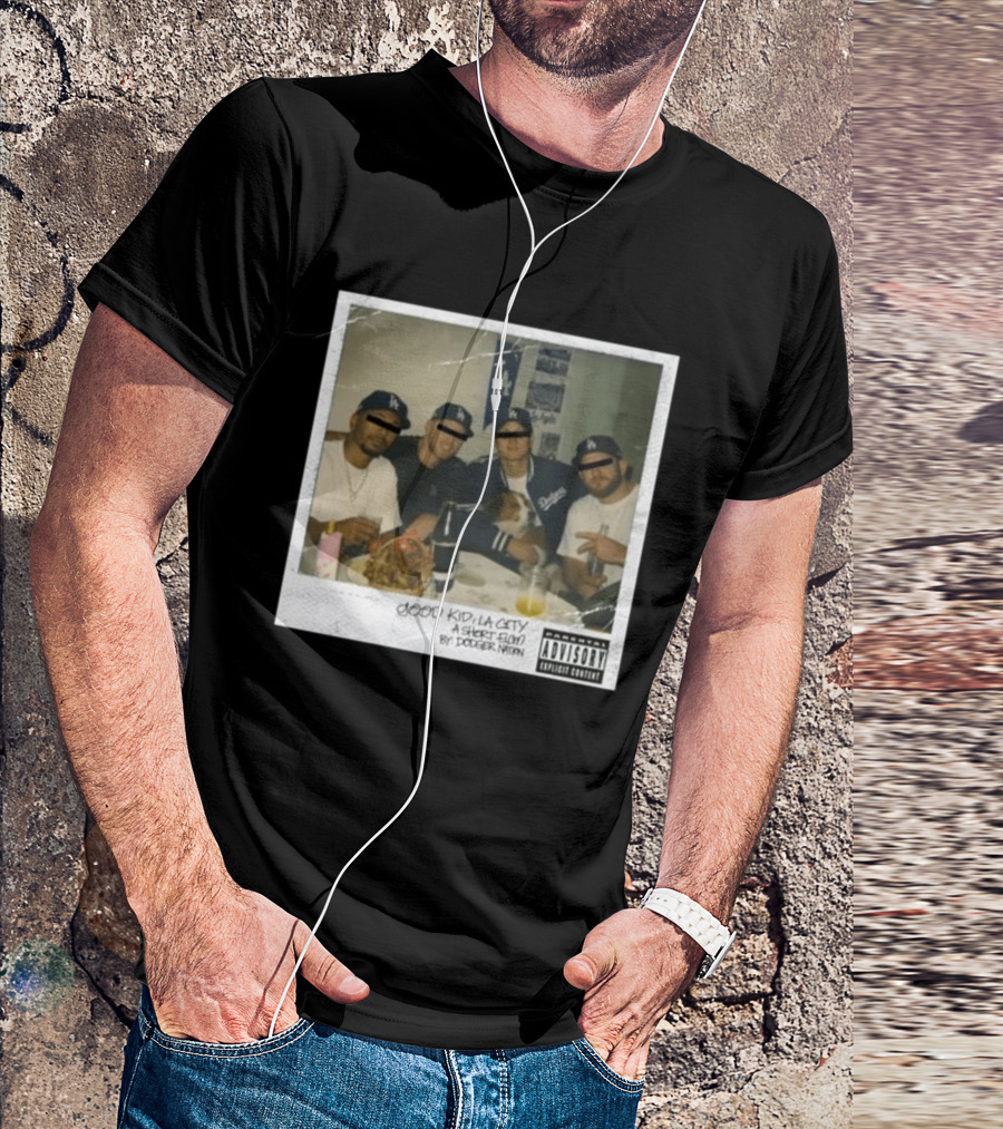 Good Kid La City A Short Film By Dodger Nation La Dodgers Baseball Team T-Shirt