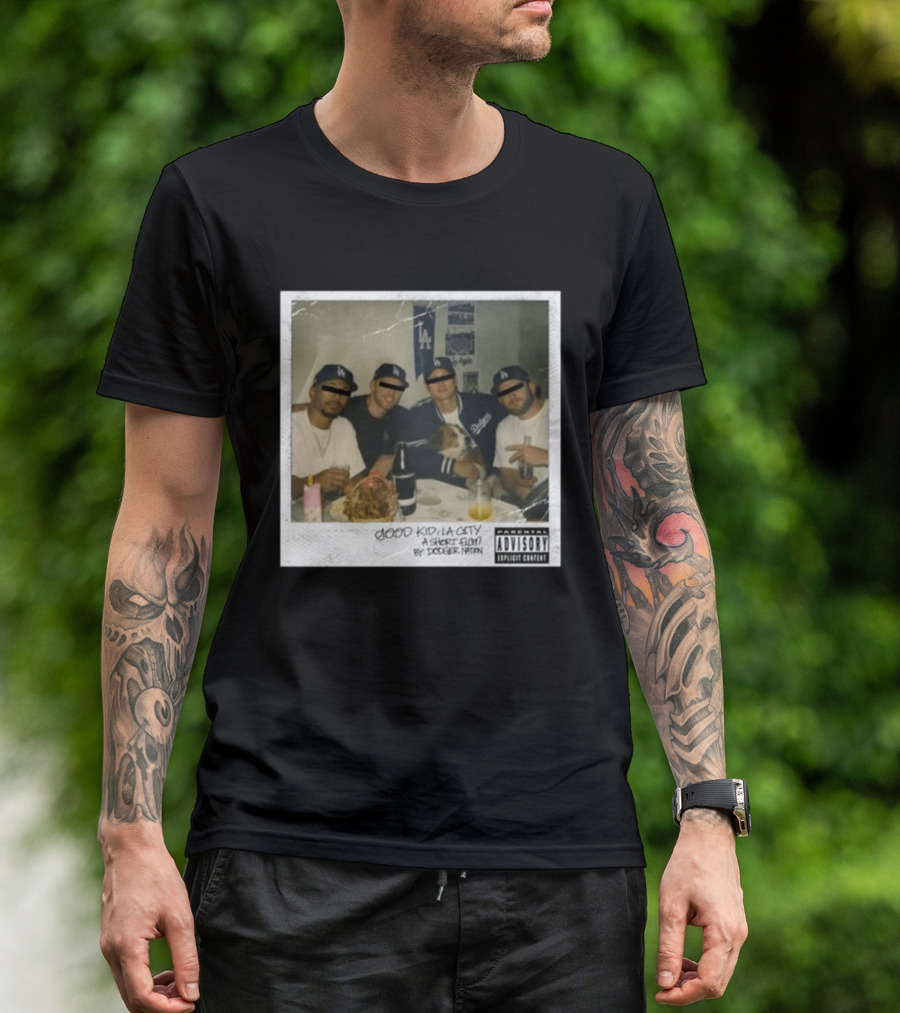 Good Kid La City A Short Film By Dodger Nation La Dodgers Baseball Team T-Shirt