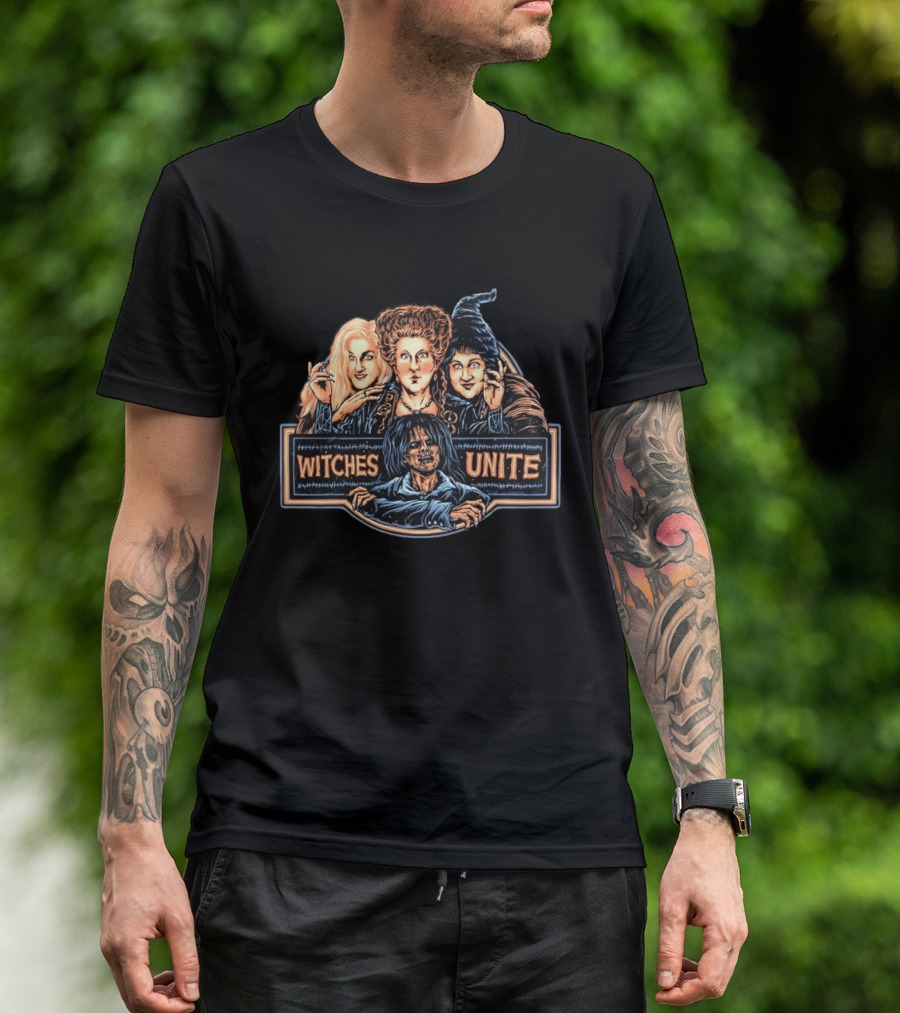 Witches Unite Sanderson Sisters Halloween Hocus Pocus T-Shirt