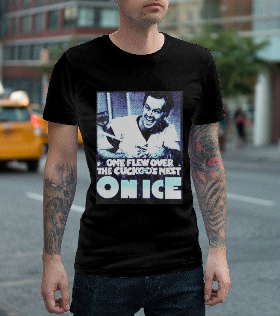 Jack Nicholson One Flew Over The Cuckoo's Nest On Ice T-Shirt