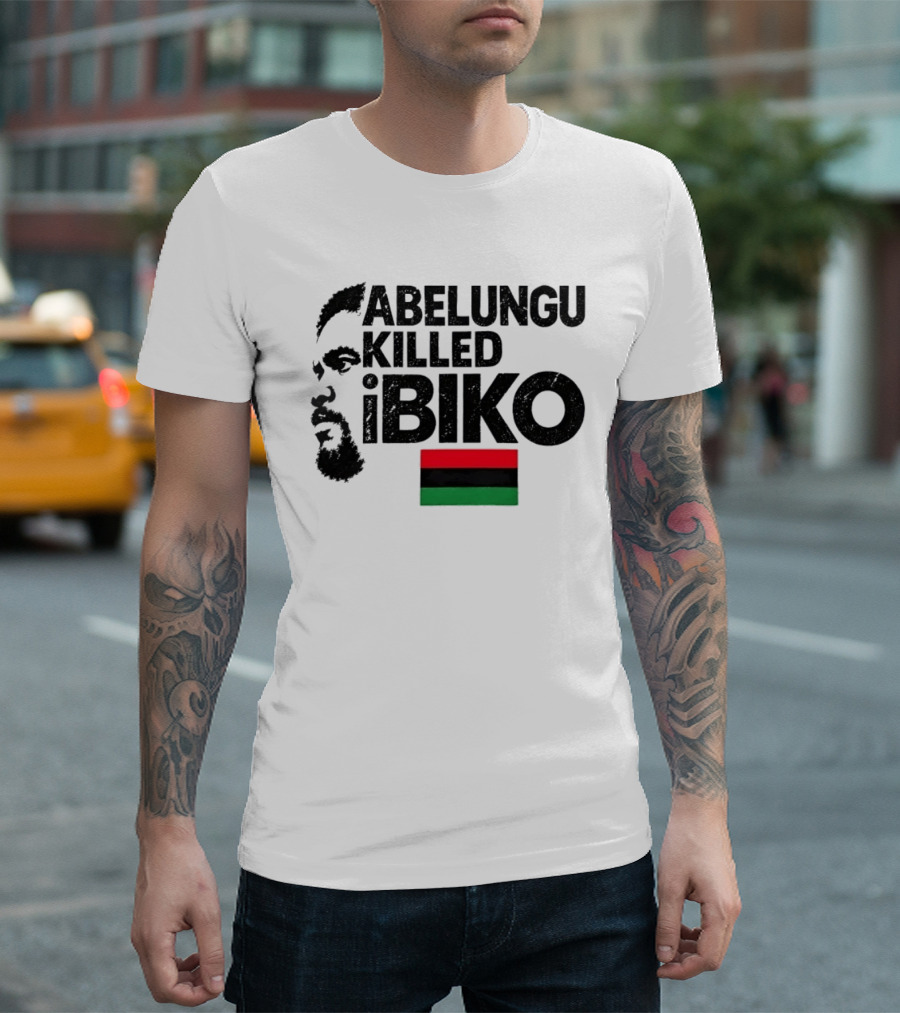 Abelungu Killed Biko Steve Biko Anti Apartheid Activist Flag T-Shirt