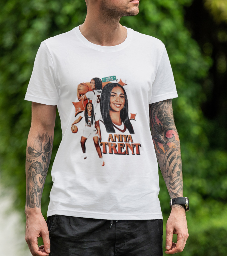Aniya Trent Dayton Ohio Basketball Player The Burg Sign T-Shirt