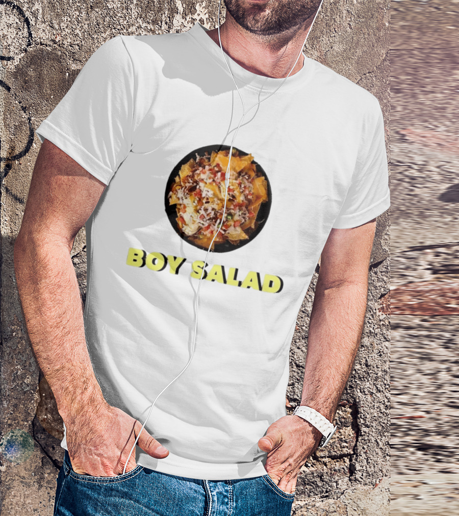 Boy Salad Nachos Snack Meme Food T-Shirt