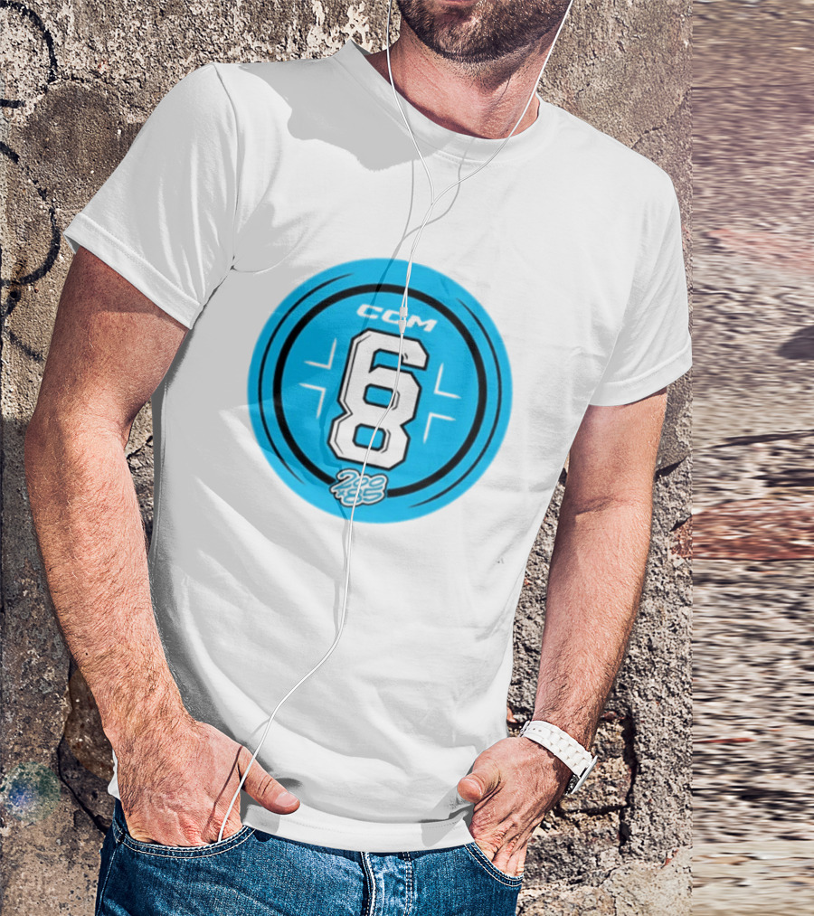 CCM 68 200×85 Tournament Series 2026 Iconic Blue Circle T-Shirt