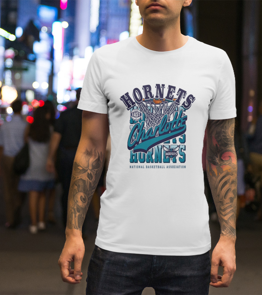 Charlotte Hornets The East NBA Hornets Basketball Association T-Shirt