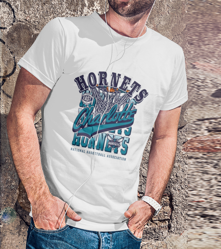 Charlotte Hornets The East NBA Hornets Basketball Association T-Shirt