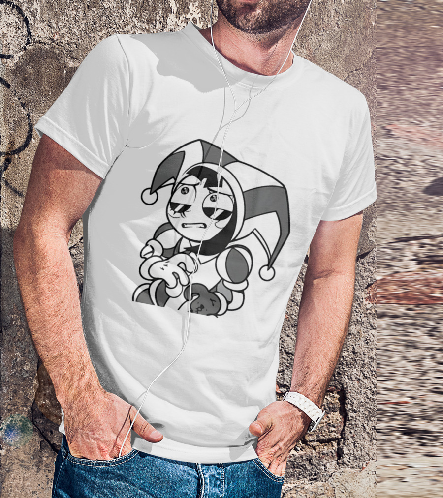 Jester Indie Animation Character Glitch Productions T-Shirt