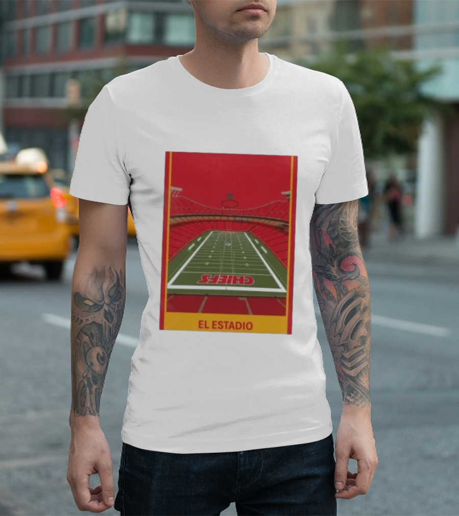 Kansas City Chiefs El Estadio Stadium Chiefs Field T-Shirt