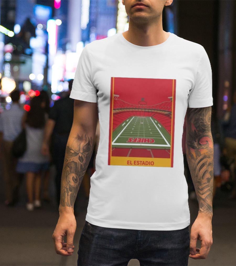 Kansas City Chiefs El Estadio Stadium Chiefs Field T-Shirt