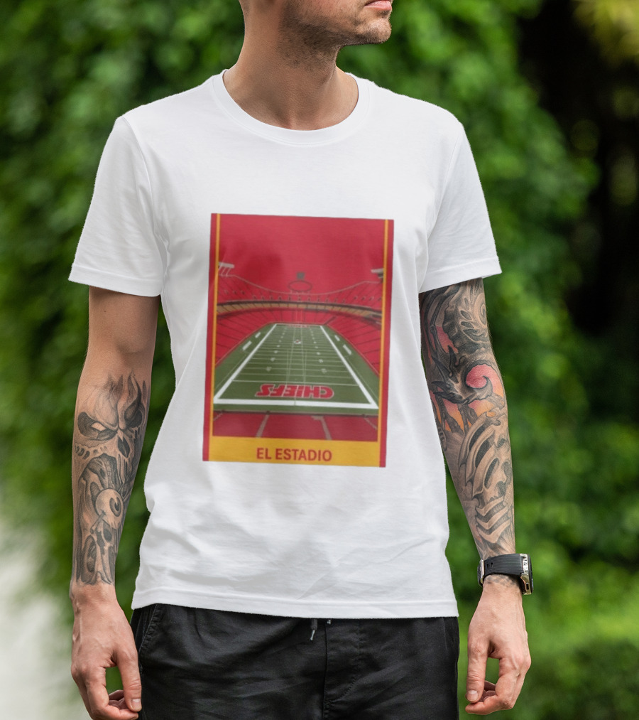 Kansas City Chiefs El Estadio Stadium Chiefs Field T-Shirt