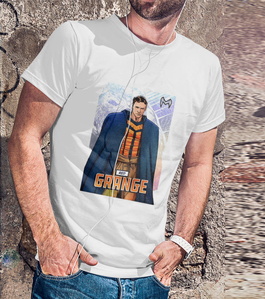 Harold Grange Red Grange Chicago Football Icon Legend T-Shirt
