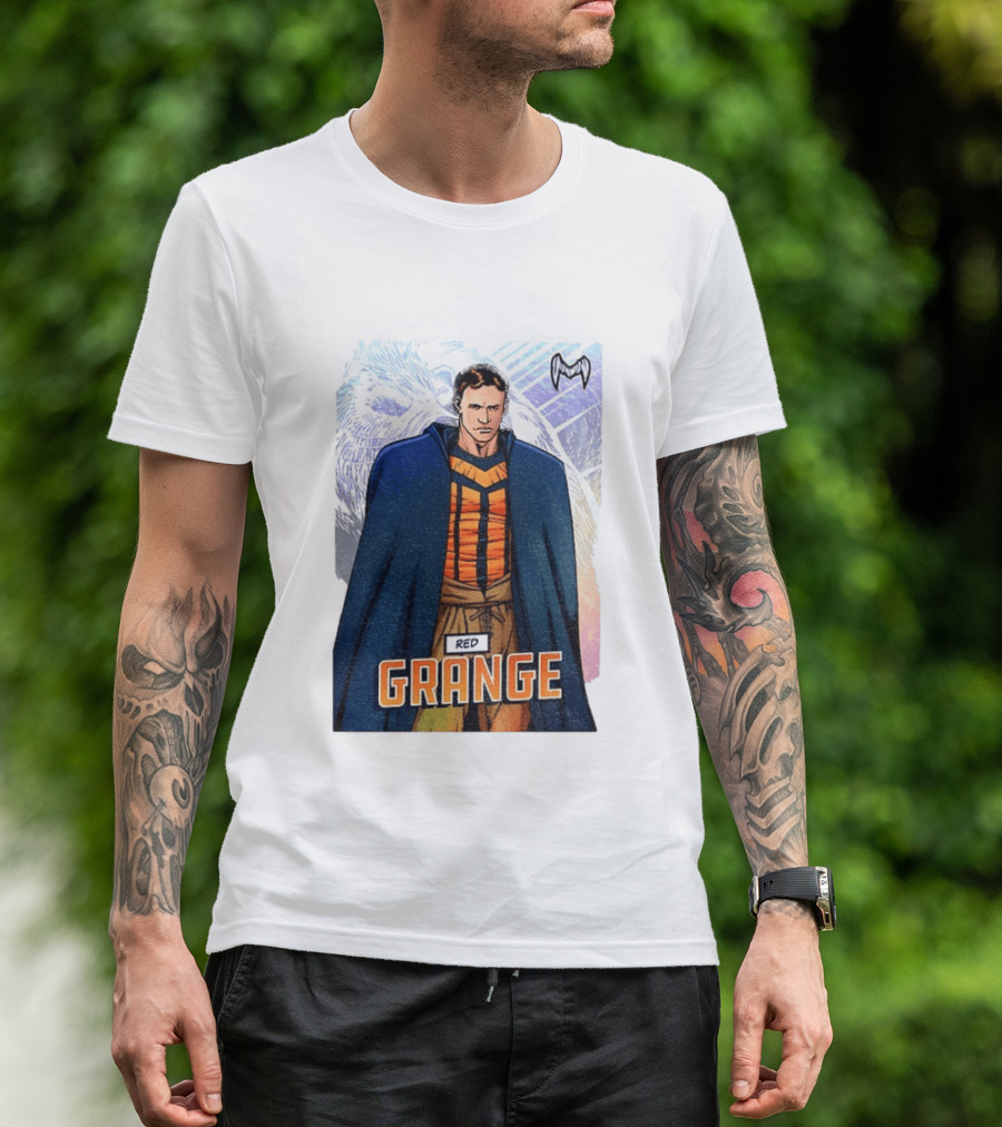 Harold Grange Red Grange Chicago Football Icon Legend T-Shirt