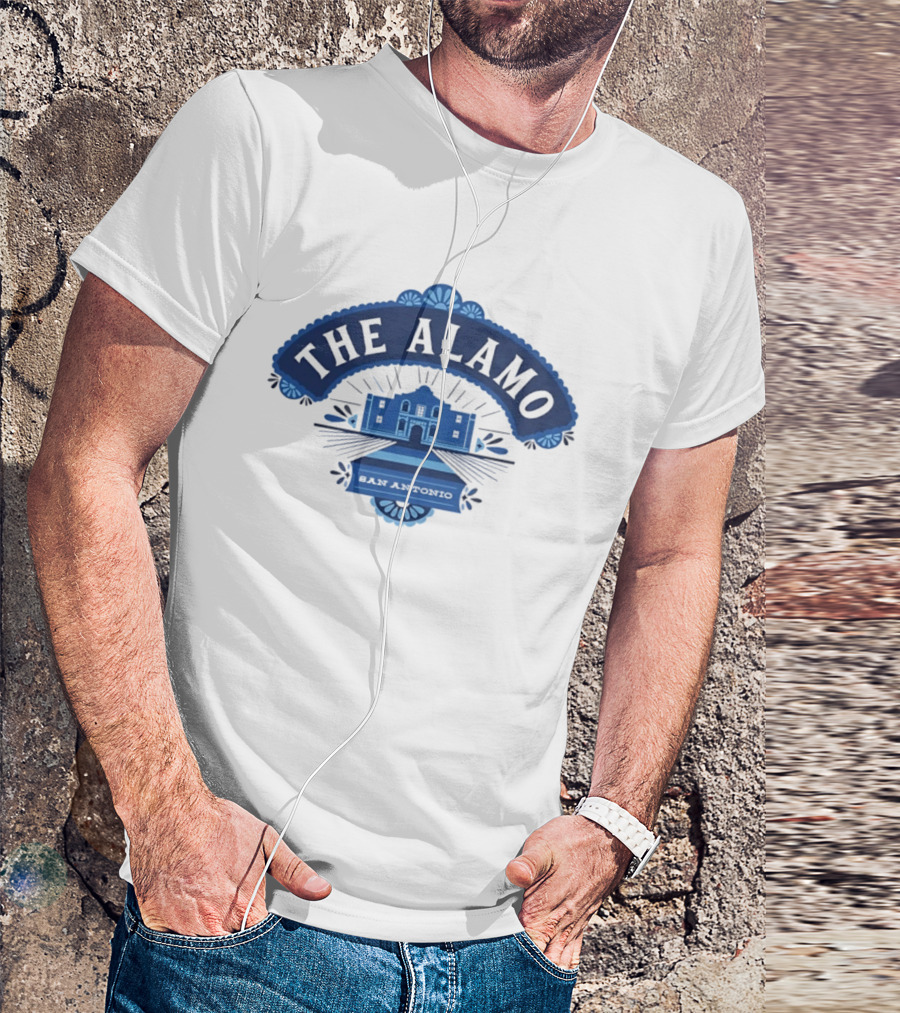 The Alamo San Antonio Texas Landmark Souvenir Historic Site T-Shirt