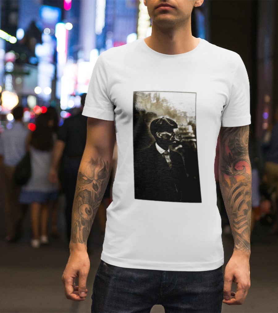 Thomas Shelby Smoke Peaky Blinders TV Series T-Shirt