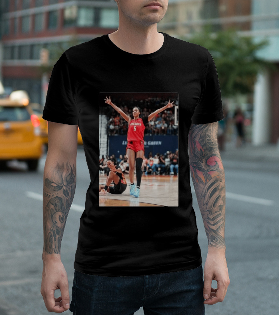 Angel Reese Celebrates 30th Double Double With 30 Points For Atlanta In Iconic Moment T-Shirt