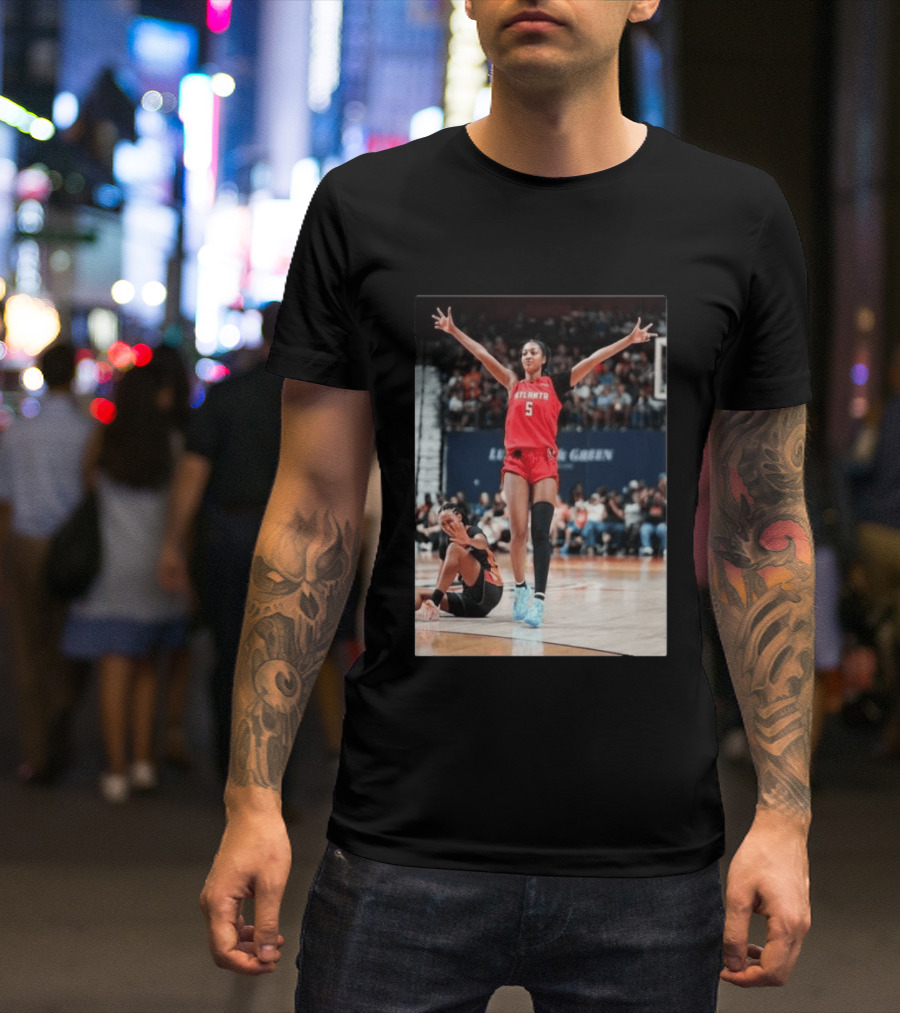 Angel Reese Celebrates 30th Double Double With 30 Points For Atlanta In Iconic Moment T-Shirt
