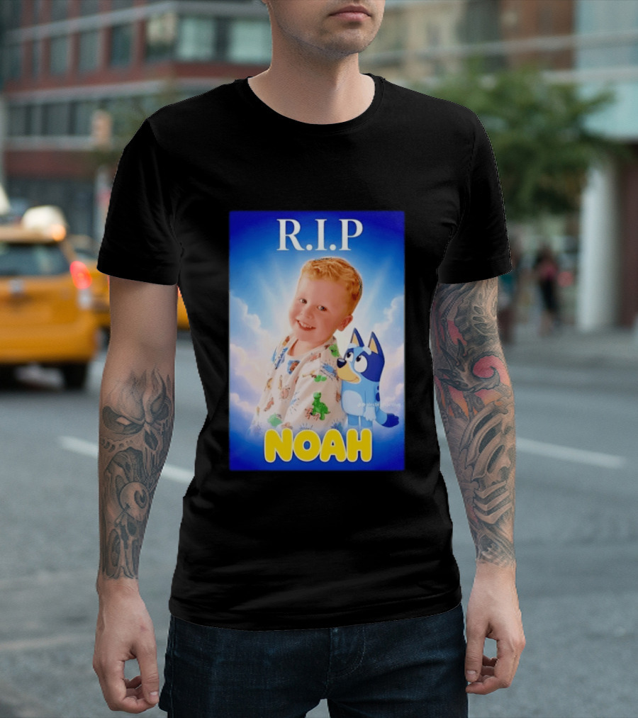 RIP Noah In Loving Memory Bluey T-Shirt