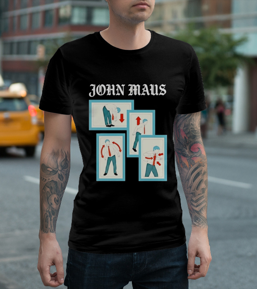 John Maus Synth Pop Indie Music Performance Illustrations T-Shirt