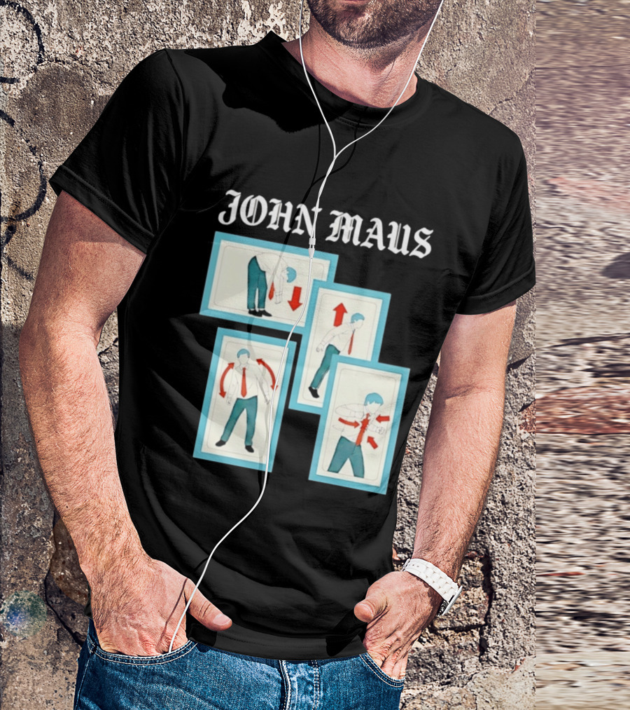 John Maus Synth Pop Indie Music Performance Illustrations T-Shirt