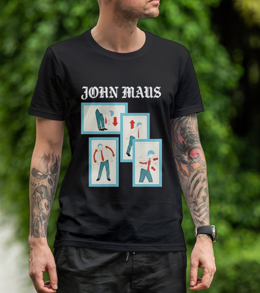 John Maus Synth Pop Indie Music Performance Illustrations T-Shirt