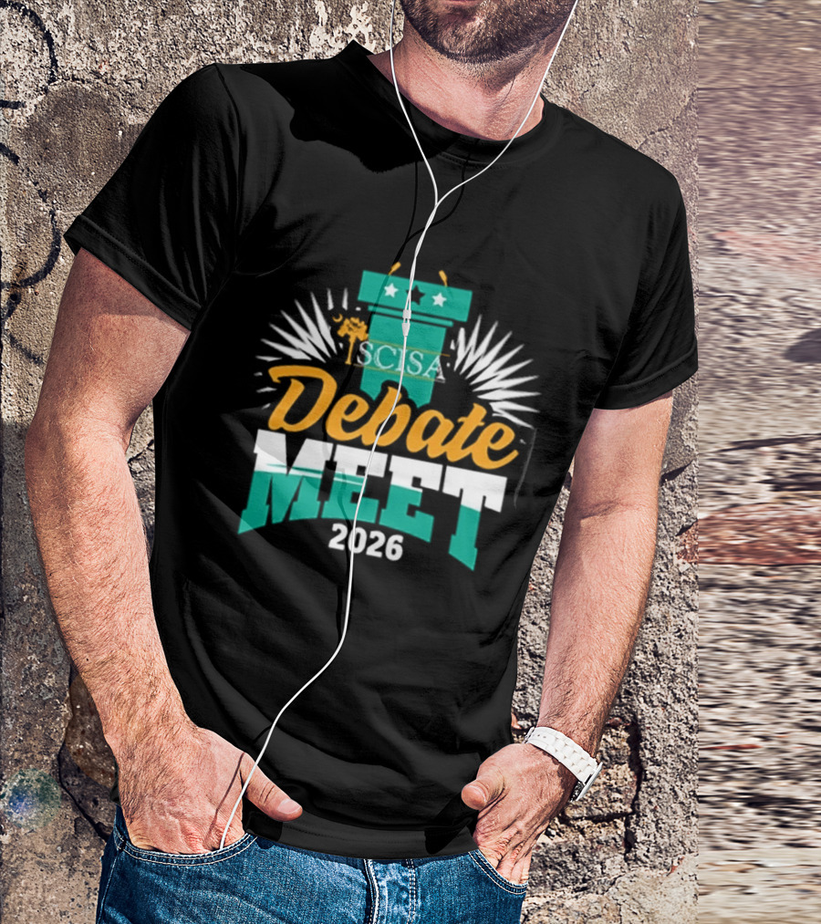 SCISA Debate Meet 2026 Podium Stars Event T-Shirt