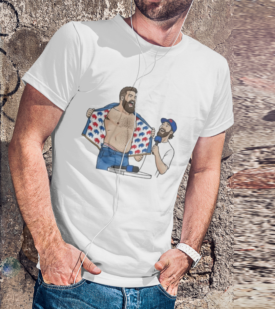 Ryan Fitzpatrick Less Buffalo Bills Celebration With Josh Allen T-Shirt