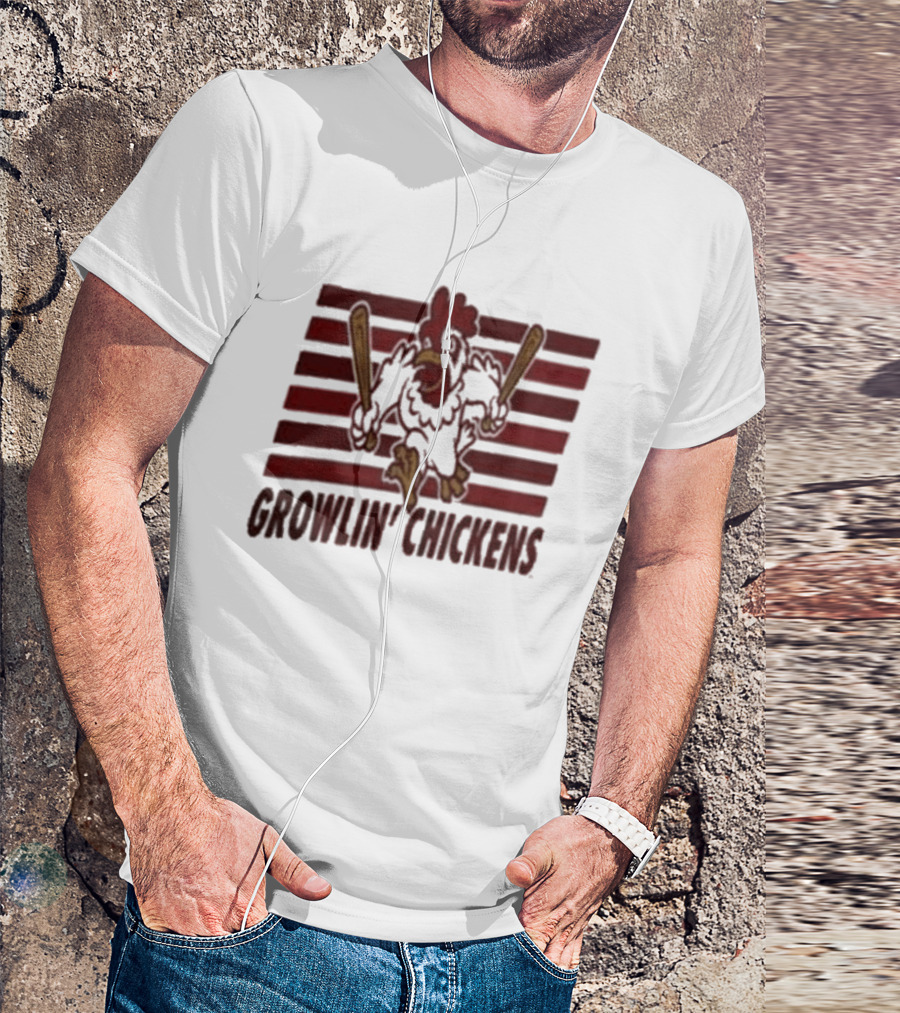 Growlin Chickens Northwest Arkansas Naturals Minor League Baseball MiLB T-Shirt