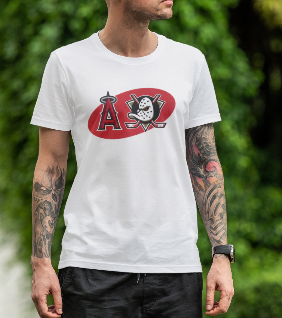 Los Angeles Anaheim Ducks Collaboration Night T-Shirt