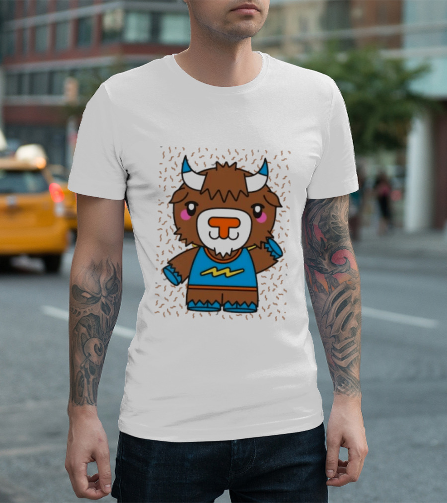 Oklahoma City Thunder Rumble The Bison Basketball T-Shirt