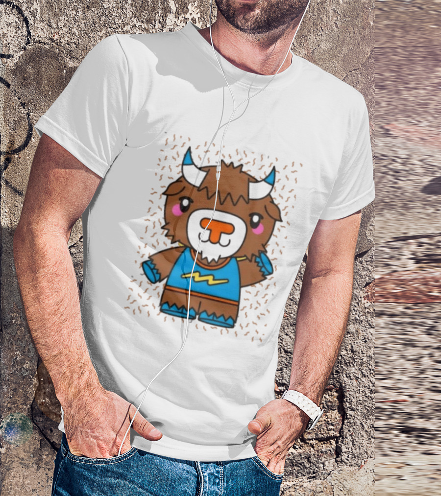 Oklahoma City Thunder Rumble The Bison Basketball T-Shirt
