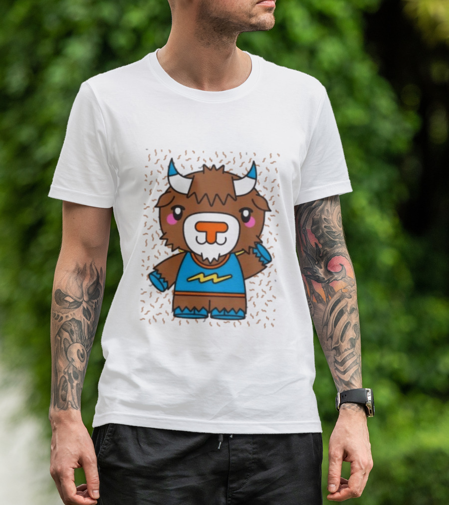 Oklahoma City Thunder Rumble The Bison Basketball T-Shirt