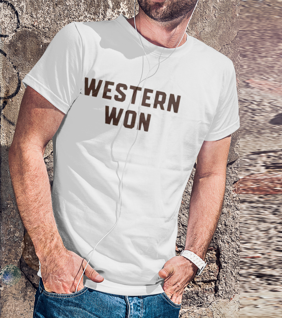 Western Won Bold Lettering T-Shirt