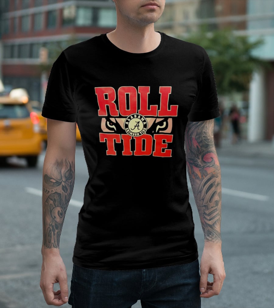 Alabama Crimson Tide Roll Tide NCAA Football Fan T-Shirt
