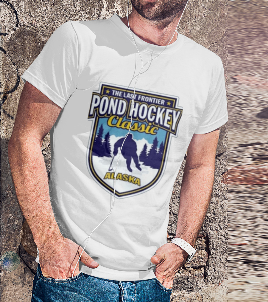 The Last Frontier Pond Hockey Classic 2027 Alaska T-Shirt