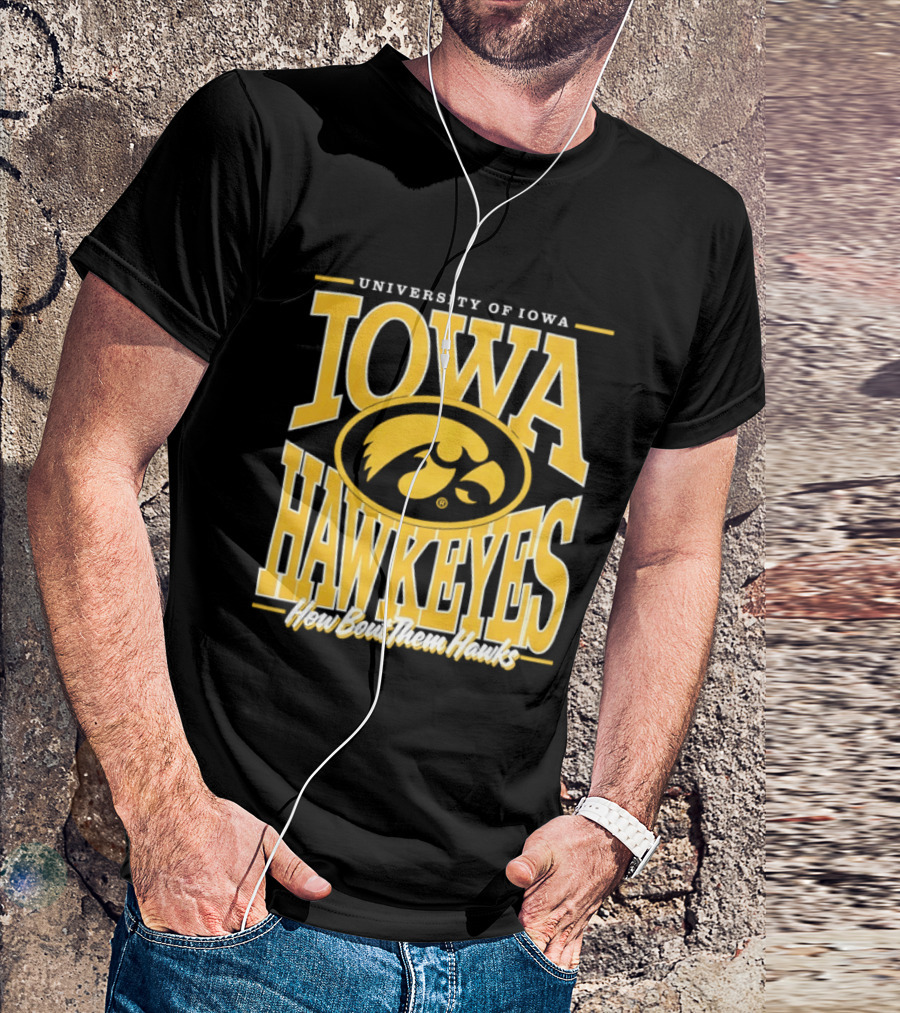 University Of Iowa Hawkeyes How Bout Them Hawks T-Shirt