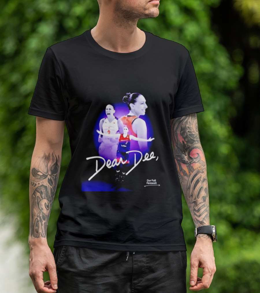Diana Taurasi Phoenix Mercury Dear Dee Our Full Farewell T-Shirt