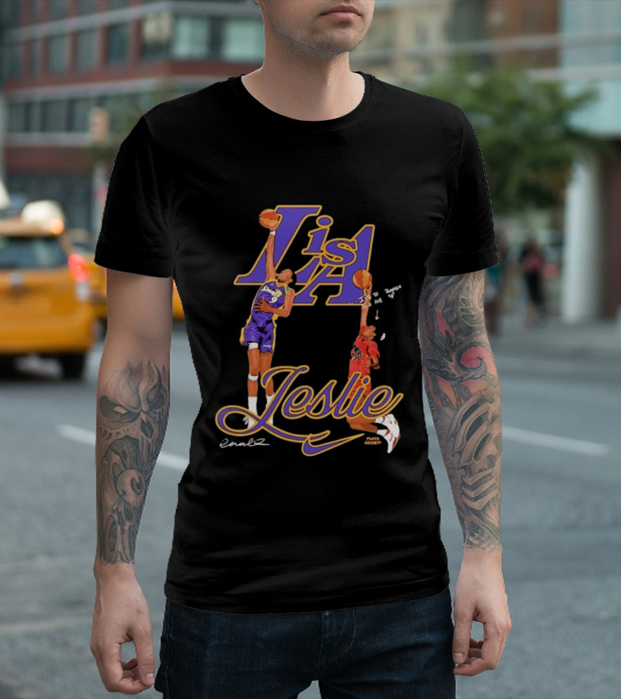Lisa Leslie LA Sparks Monarchs Basketball Legends It's The Bangs For Me T-Shirt