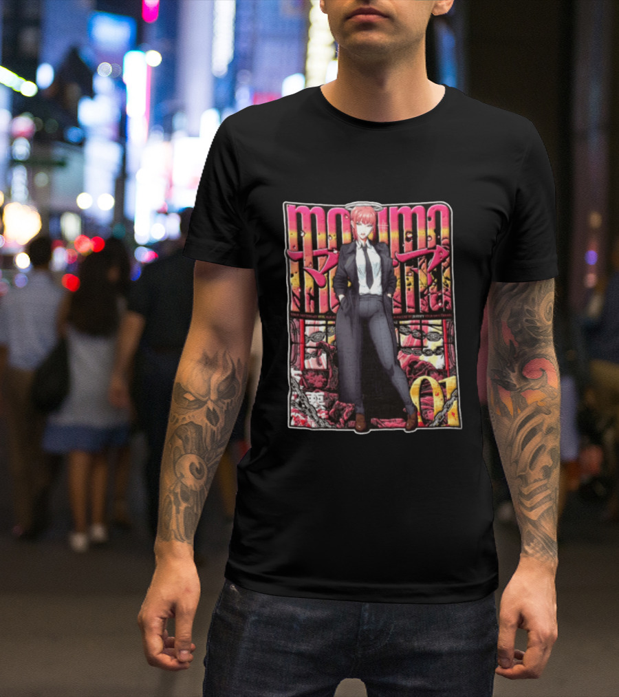 Makima Crime Justification Anime Manga T-Shirt