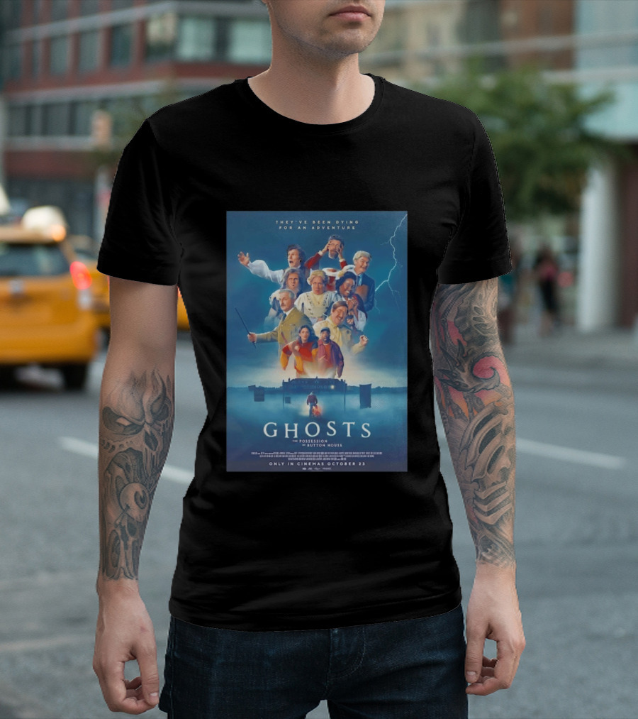 Ghosts The Possession Of Button House Movie Adventure T-Shirt